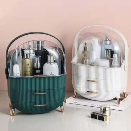 0065-04 Luxury 2-Drawer Makeup Organizer