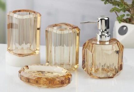 4-Piece Bathroom Accessories Set