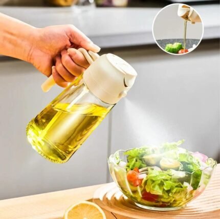 2-in-1 Oil Sprayer & Pour Bottle