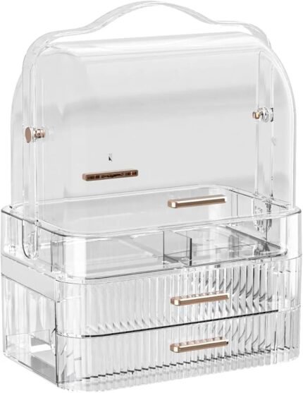 Large Transparent Makeup Organizer